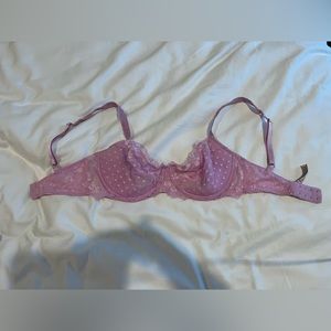 VS light purple balconette bra